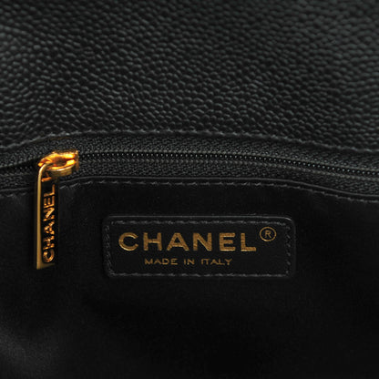 Chanel Caviar Quilted Grand Shopping Tote GST Black 6 of 7