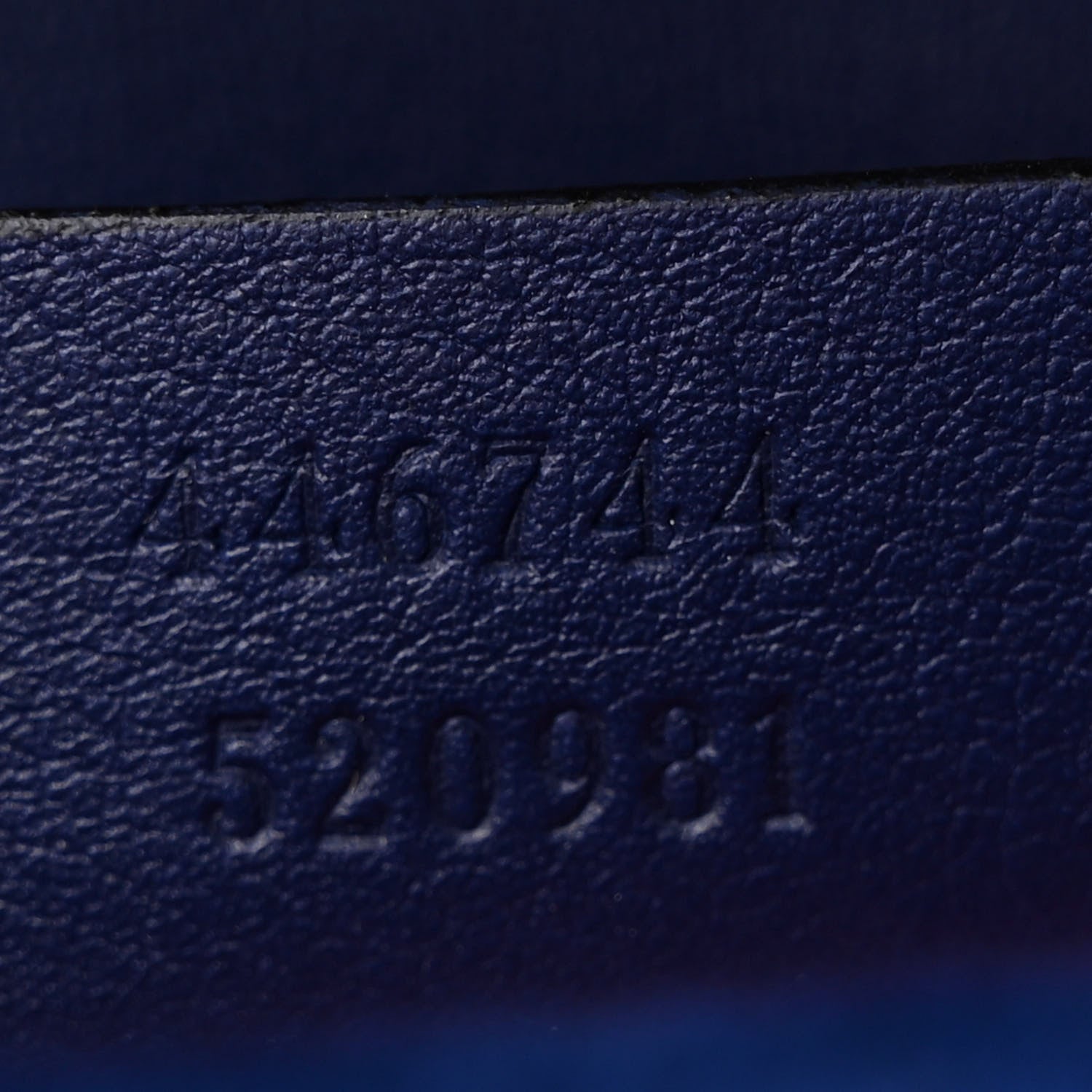 Gucci Velvet Matelasse Mini GG Marmont Shoulder Bag Cobalt Blue 7 of 11