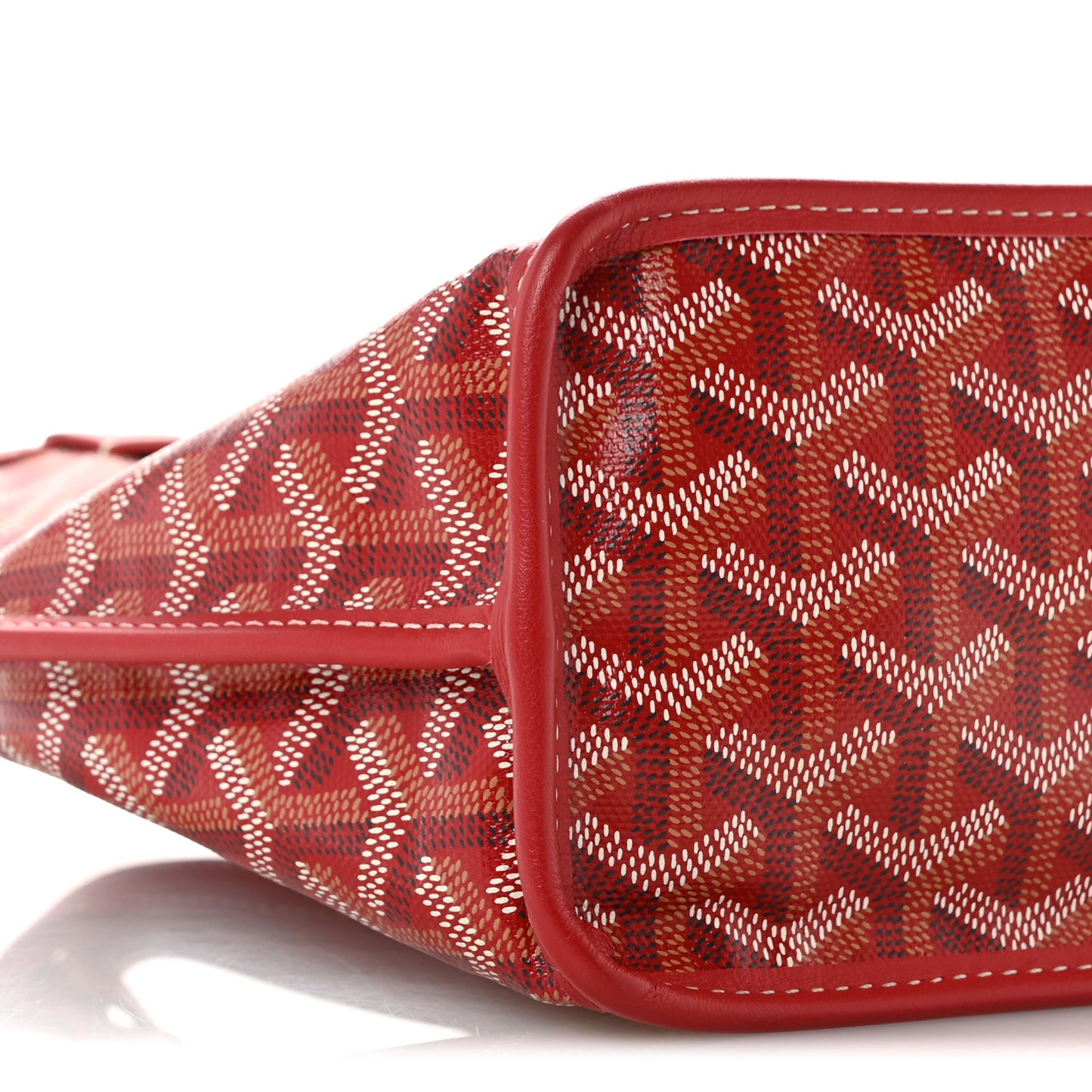 Goyardine Reversible Mini Anjou Red