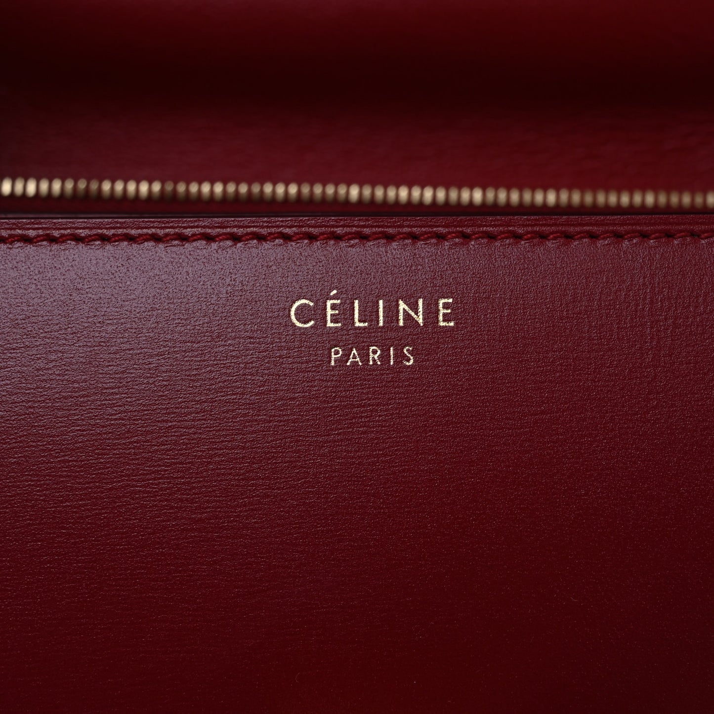 Box Calfskin Medium Classic Box Flap Bag Red