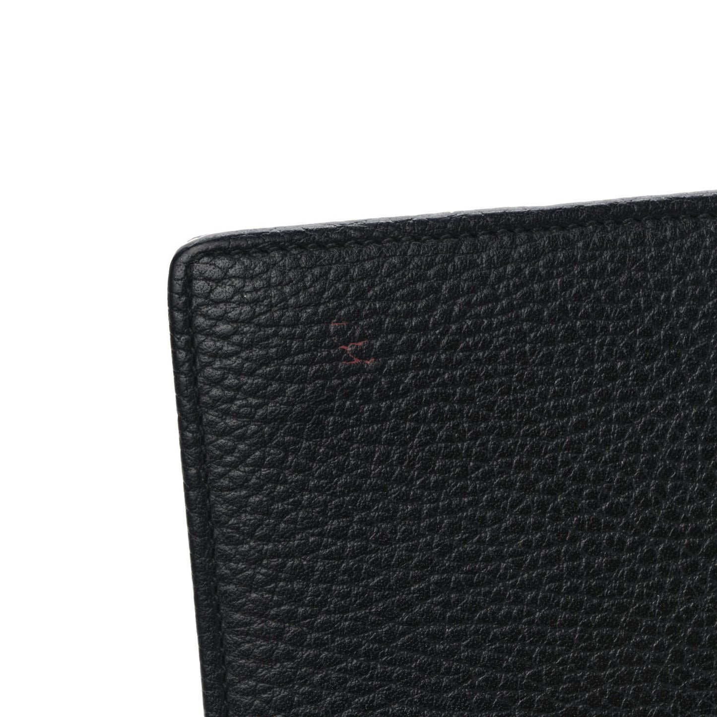 Calfskin Mini GG Marmont Chain Wallet Black