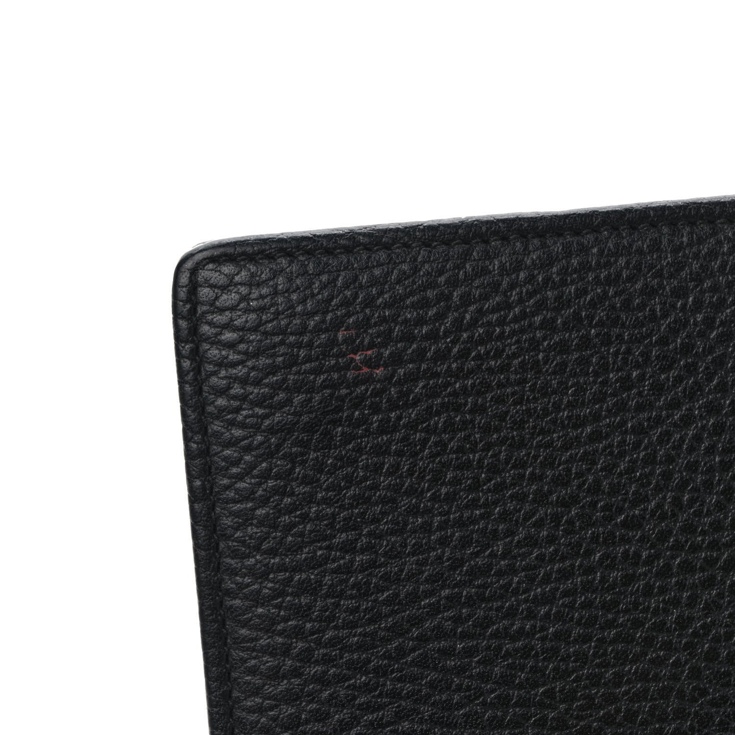 Gucci Calfskin Mini GG Marmont Chain Wallet Black 9 of 10