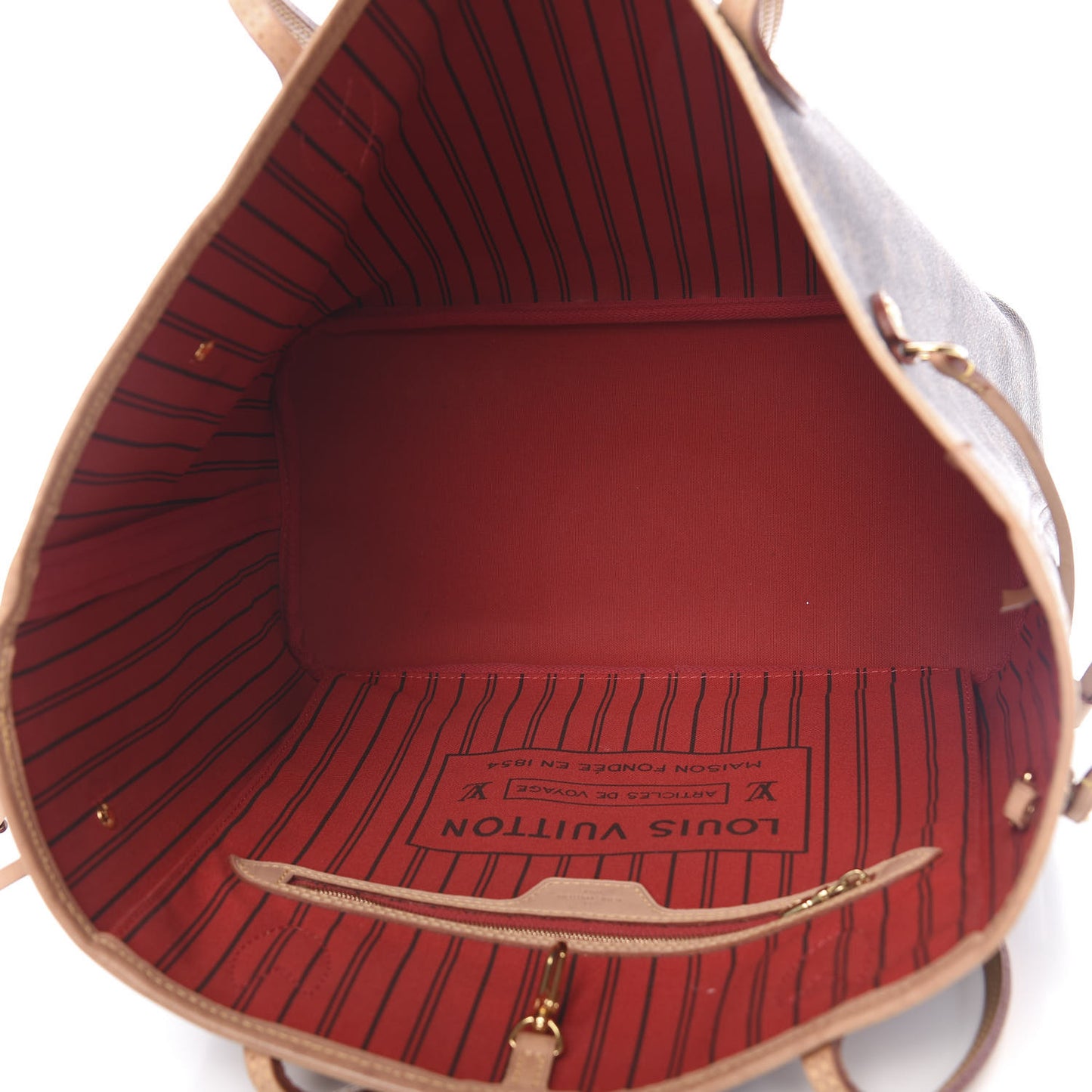 Monogram Neo Neverfull MM Cherry