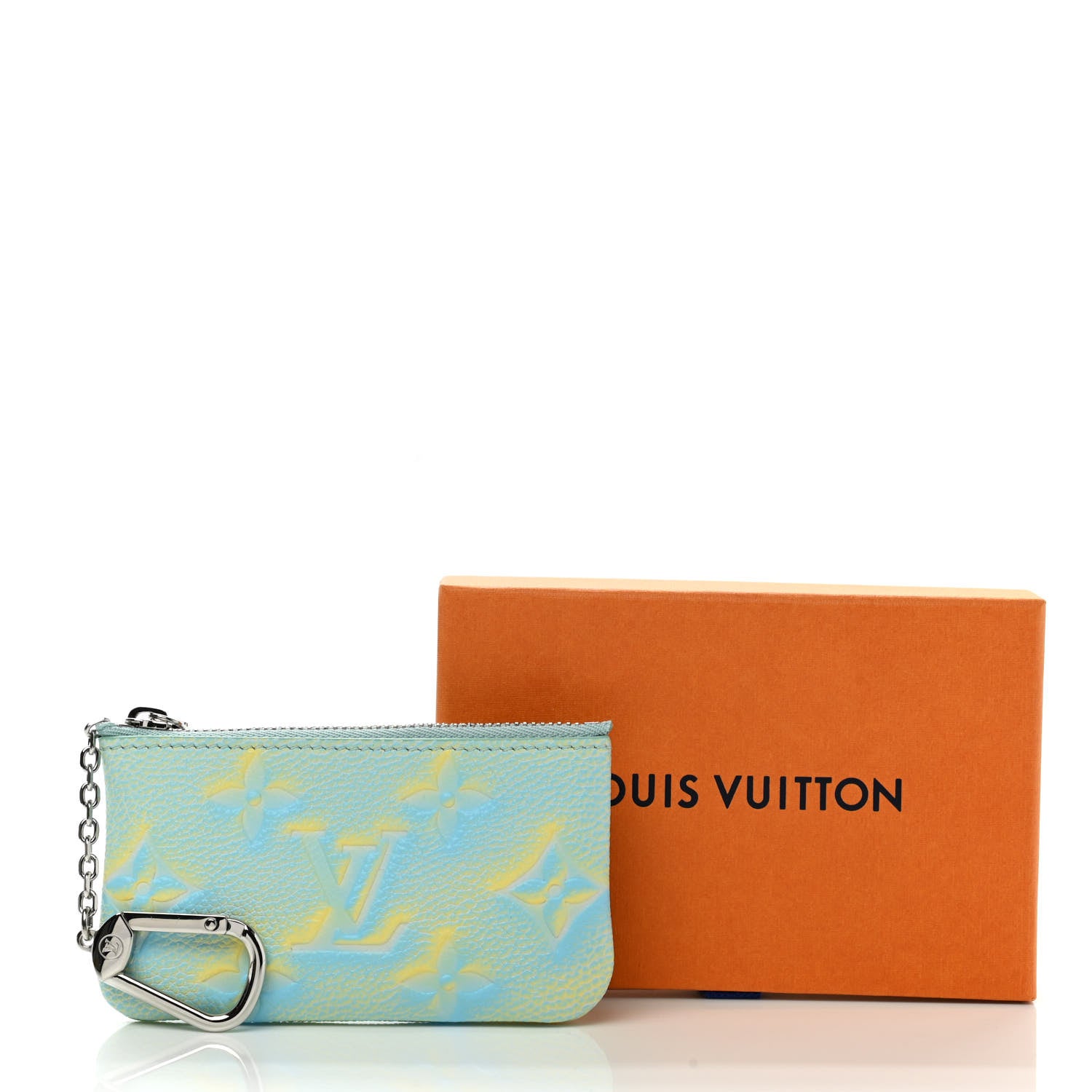 Louis Vuitton Empreinte Monogram Summer Stardust Key Pouch Water Green 7 of 7
