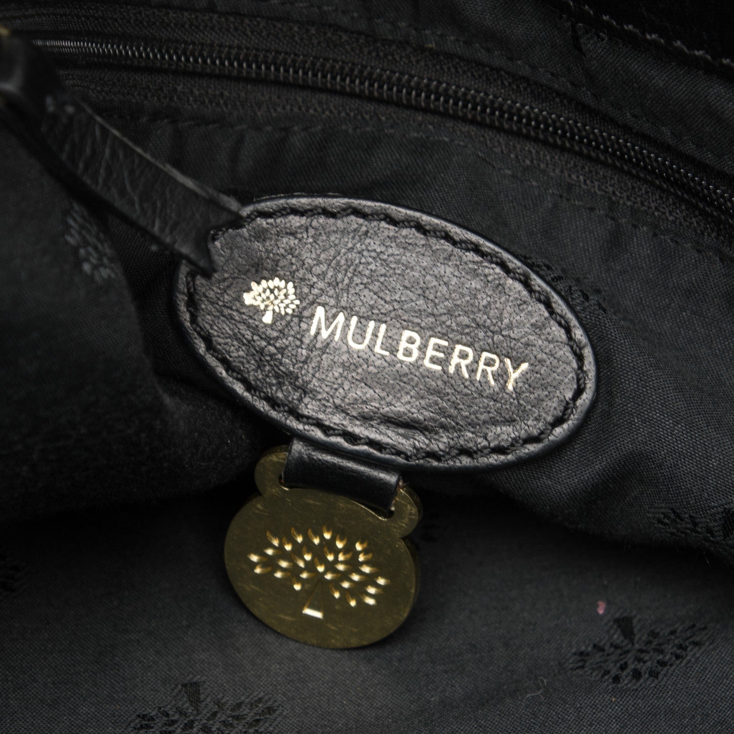 Mulberry Soft Buffalo Oversized Alexa Black 6 of 10
