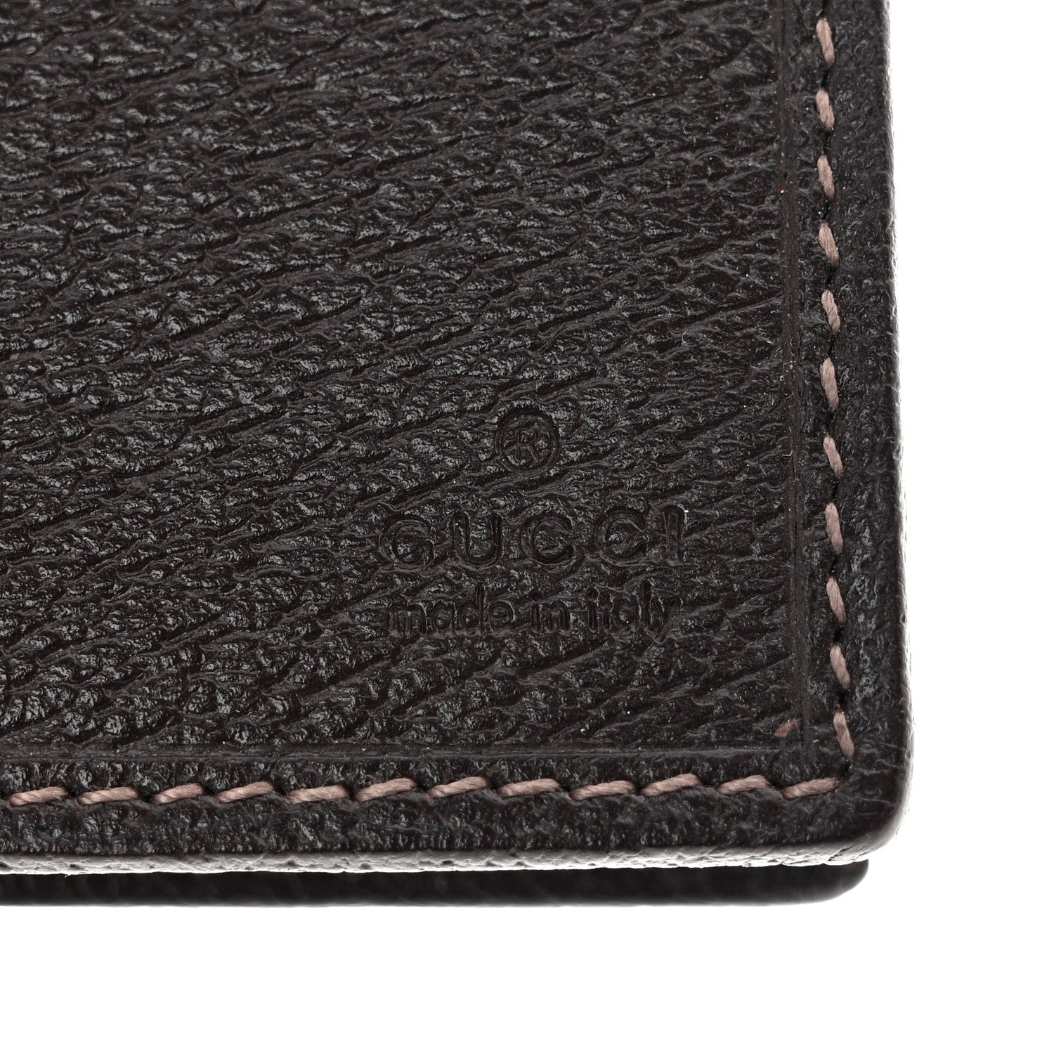 Gucci Monogram Abbey Continental Wallet Dark Brown 7 of 12