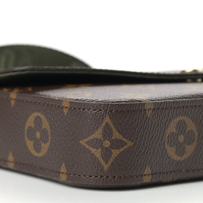 Louis Vuitton Monogram Felicie Strap & Go Kaki 7 of 9