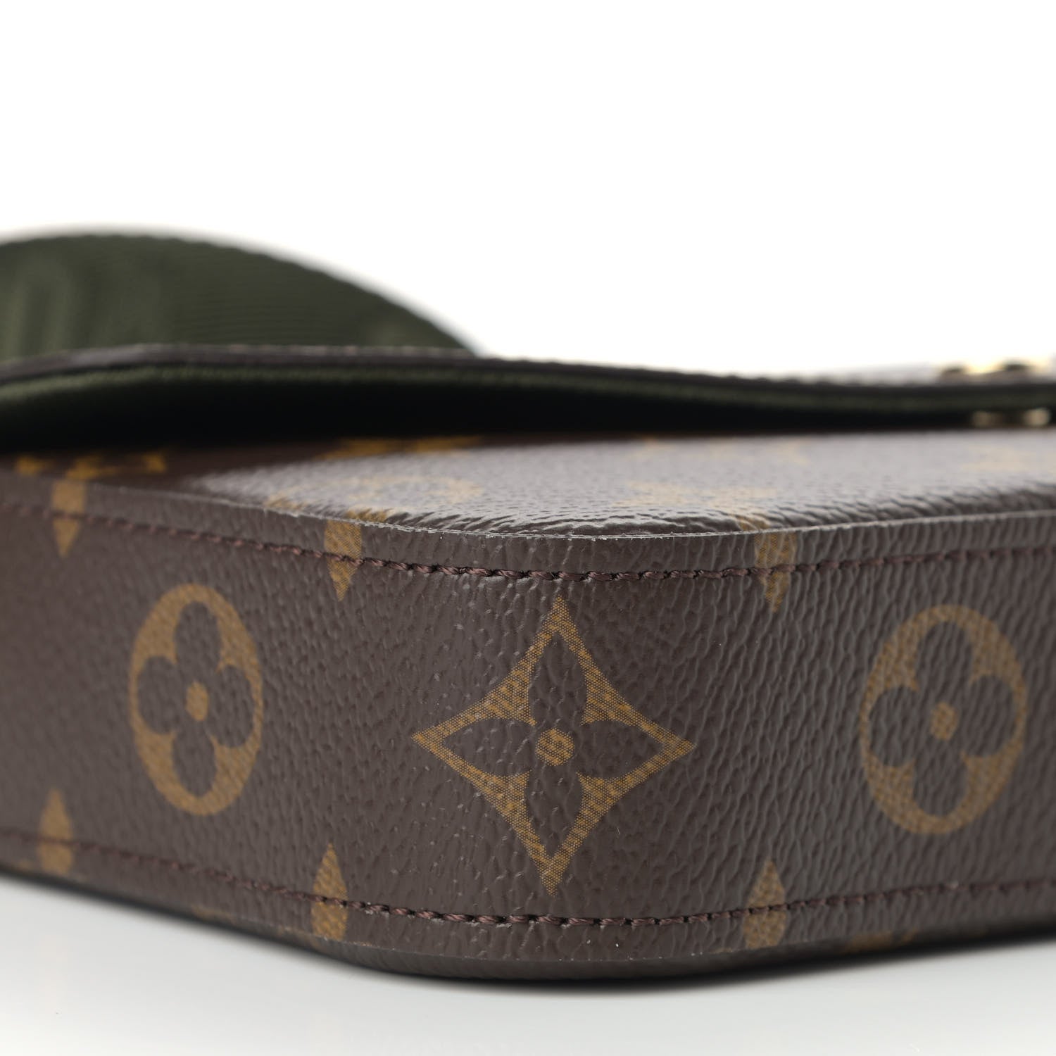 Louis Vuitton Monogram Felicie Strap & Go Kaki 7 of 9