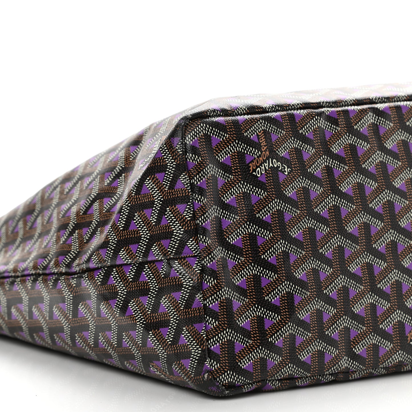 Goyardine Saint Louis Claire Voie PM Black Violet