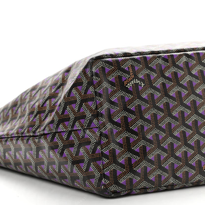 Goyard Goyardine Saint Louis Claire Voie PM Black Violet 12 of 14
