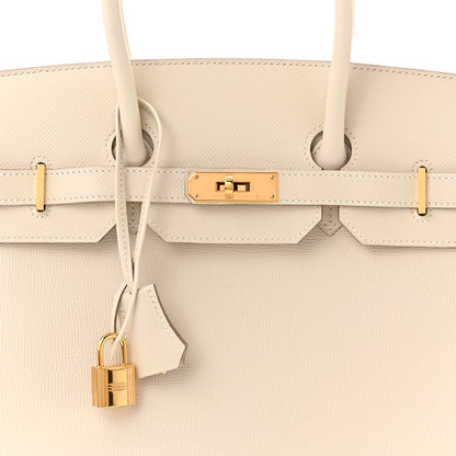 Hermes Epsom Birkin 35 Craie 8 of 10