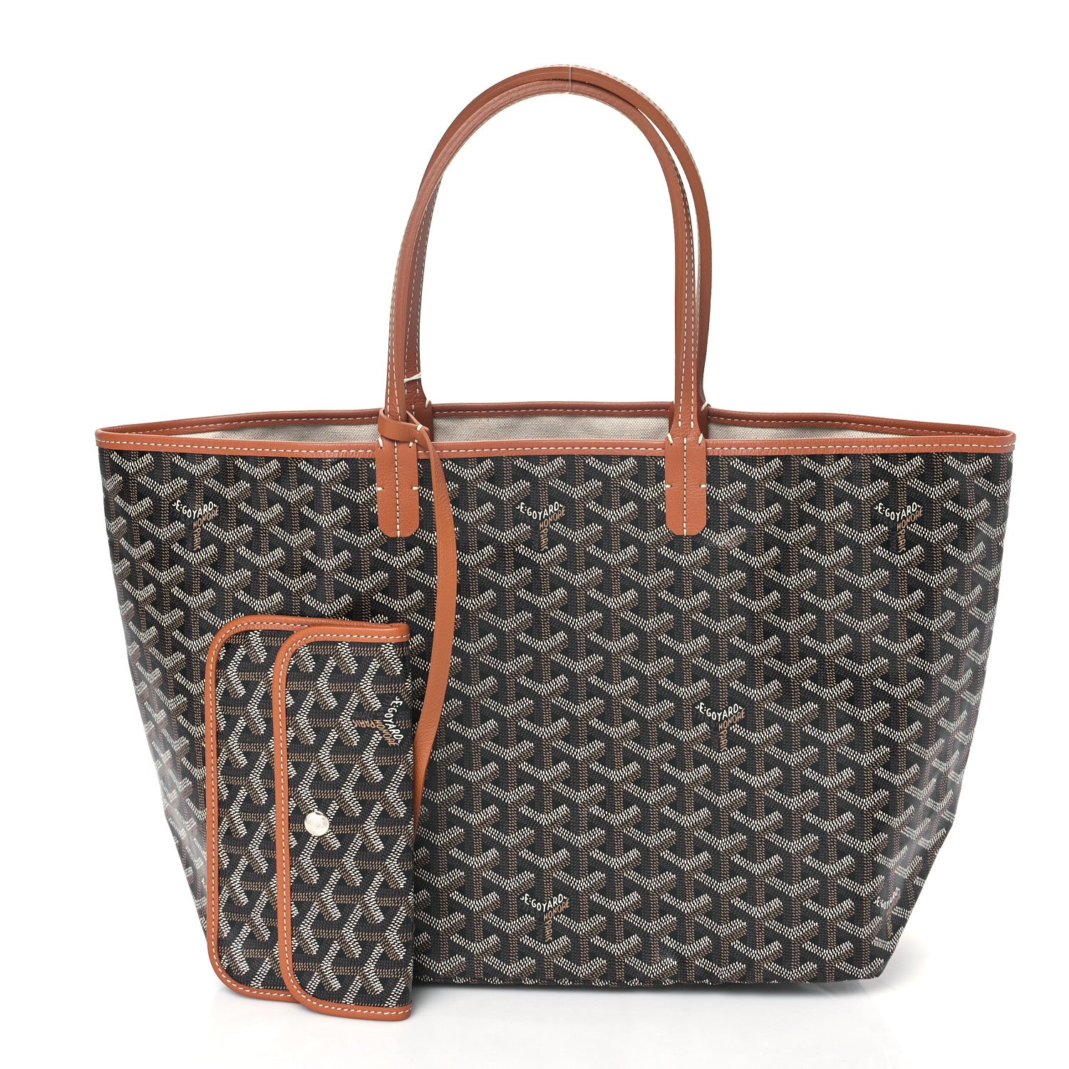 Goyard Goyardine Saint Louis PM Black Gold 3 of 11
