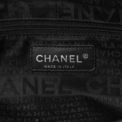 Chanel Caviar Square Stitched Large Tote Black 6 of 13