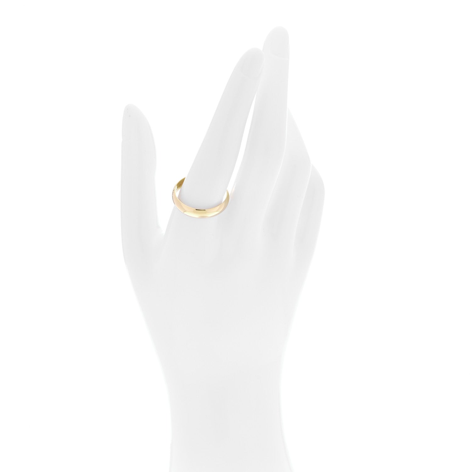 Cartier 18K Yellow Gold 5mm 1895 Wedding Band Ring 65 11 2 of 5
