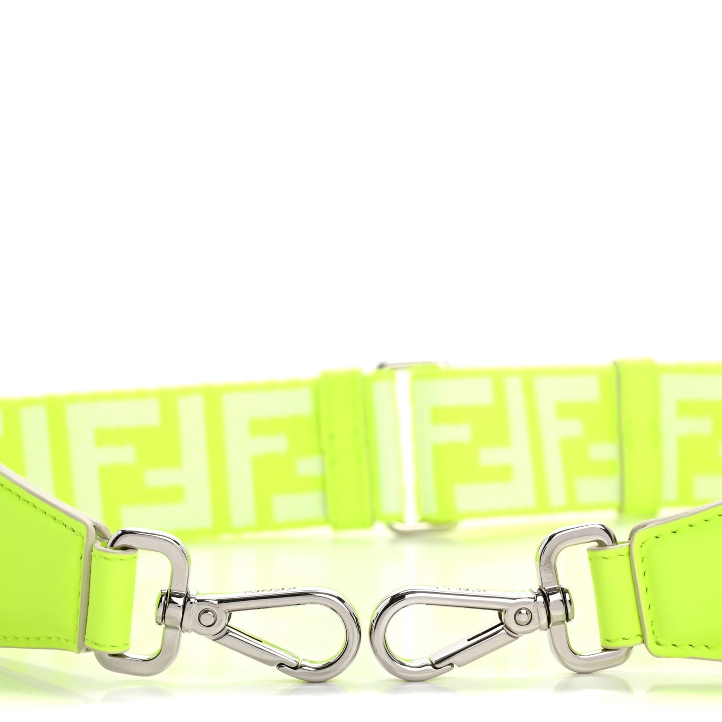 Ribbon Vitello Seta FF 1974 Adjustable Strap You Yellow