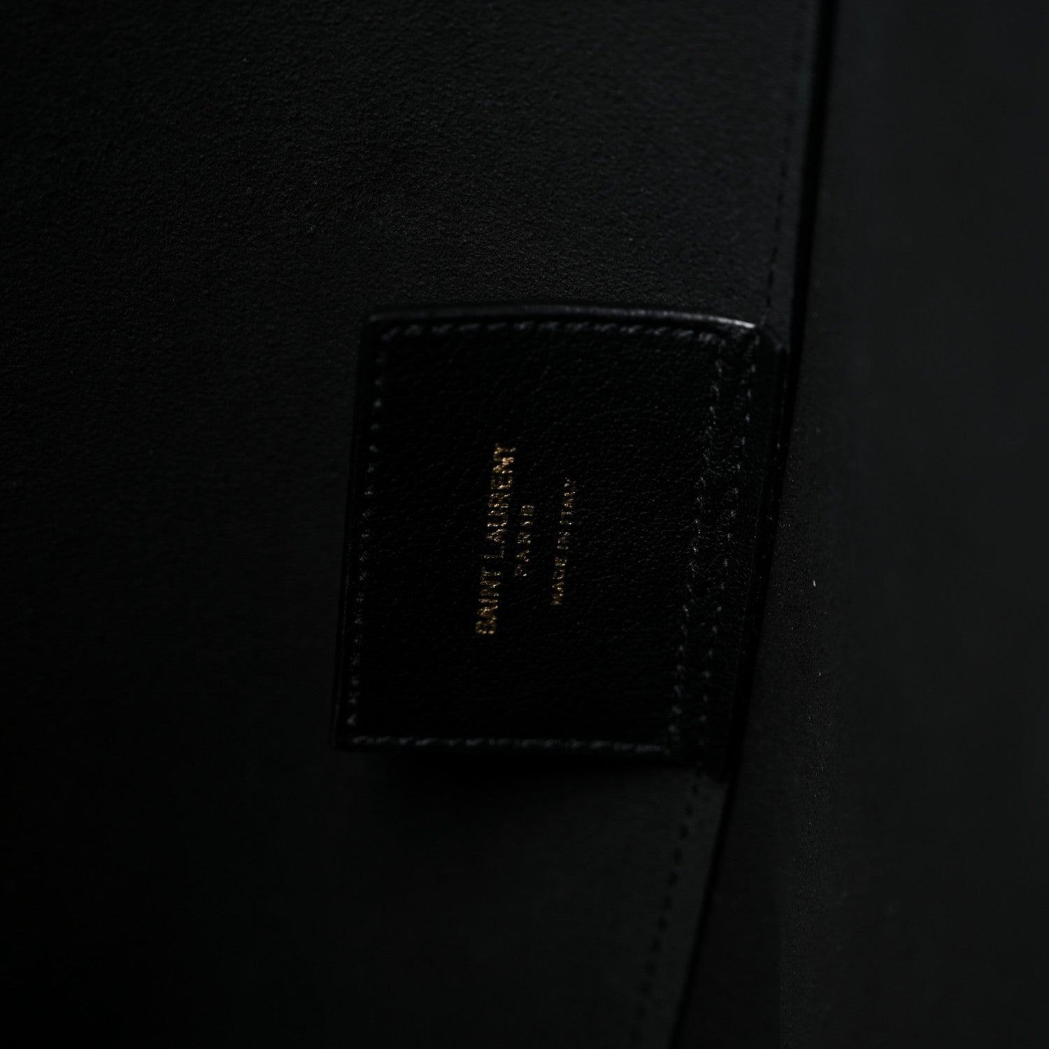 Saint Laurent Calfskin Large Shopping Tote Black 7 of 11