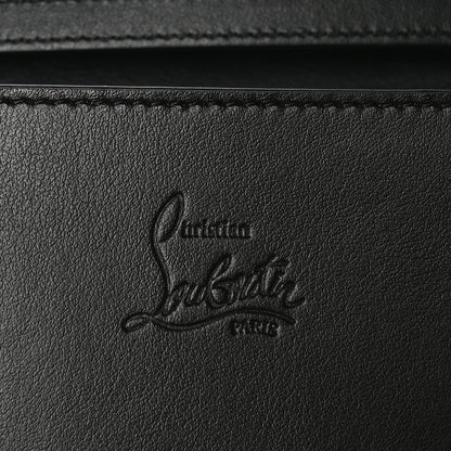 Christian Louboutin Calfskin Spikes Macaron Wallet Black 7 of 9