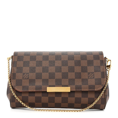 Louis Vuitton Damier Ebene Favorite MM 1 of 9