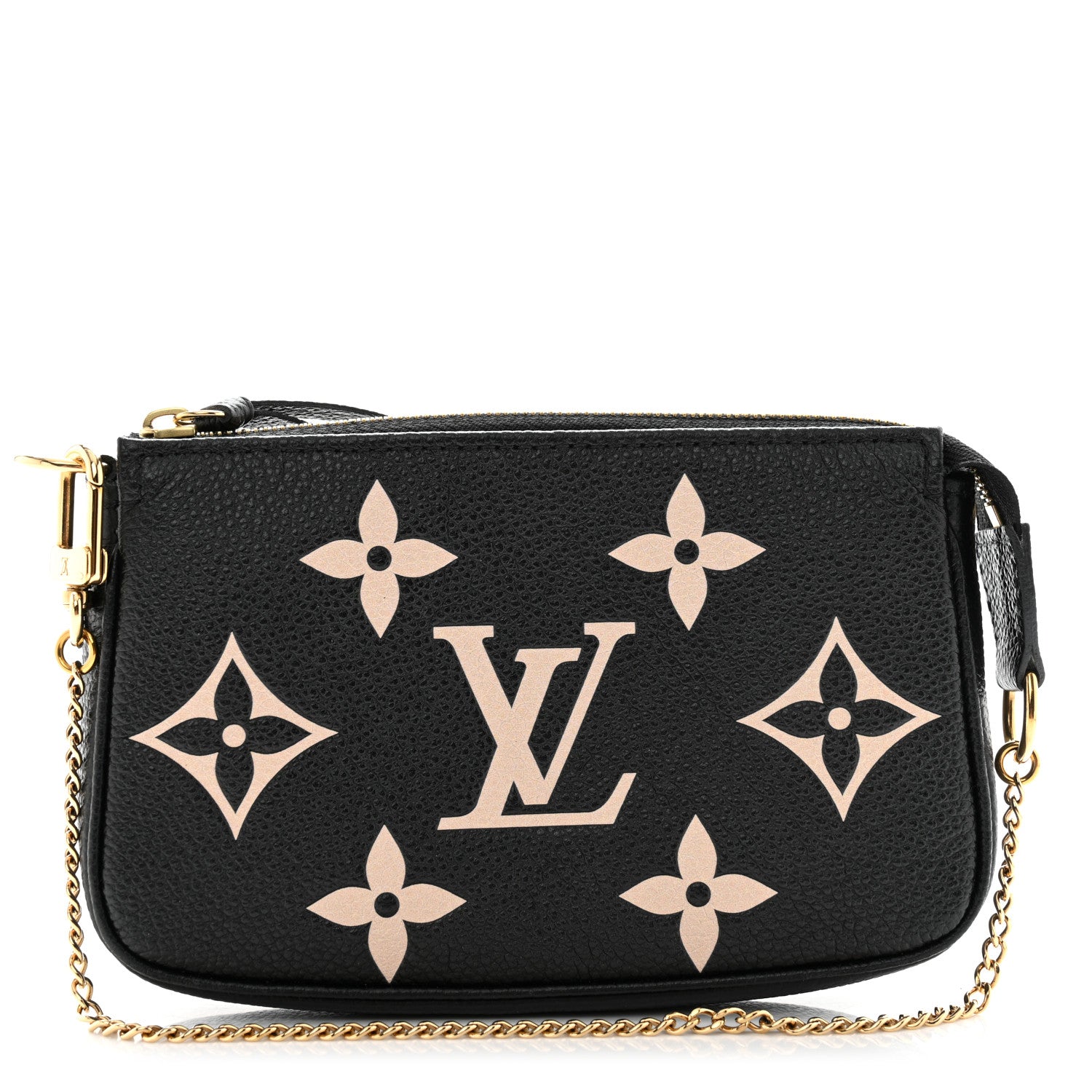 Louis Vuitton Empreinte Monogram Giant Mini Pochette Accessories Black 1 of 6