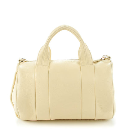 Alexander Wang Pebbled Lambskin Rocco Soft Meringue Pale Gold Hardware 1 of 8