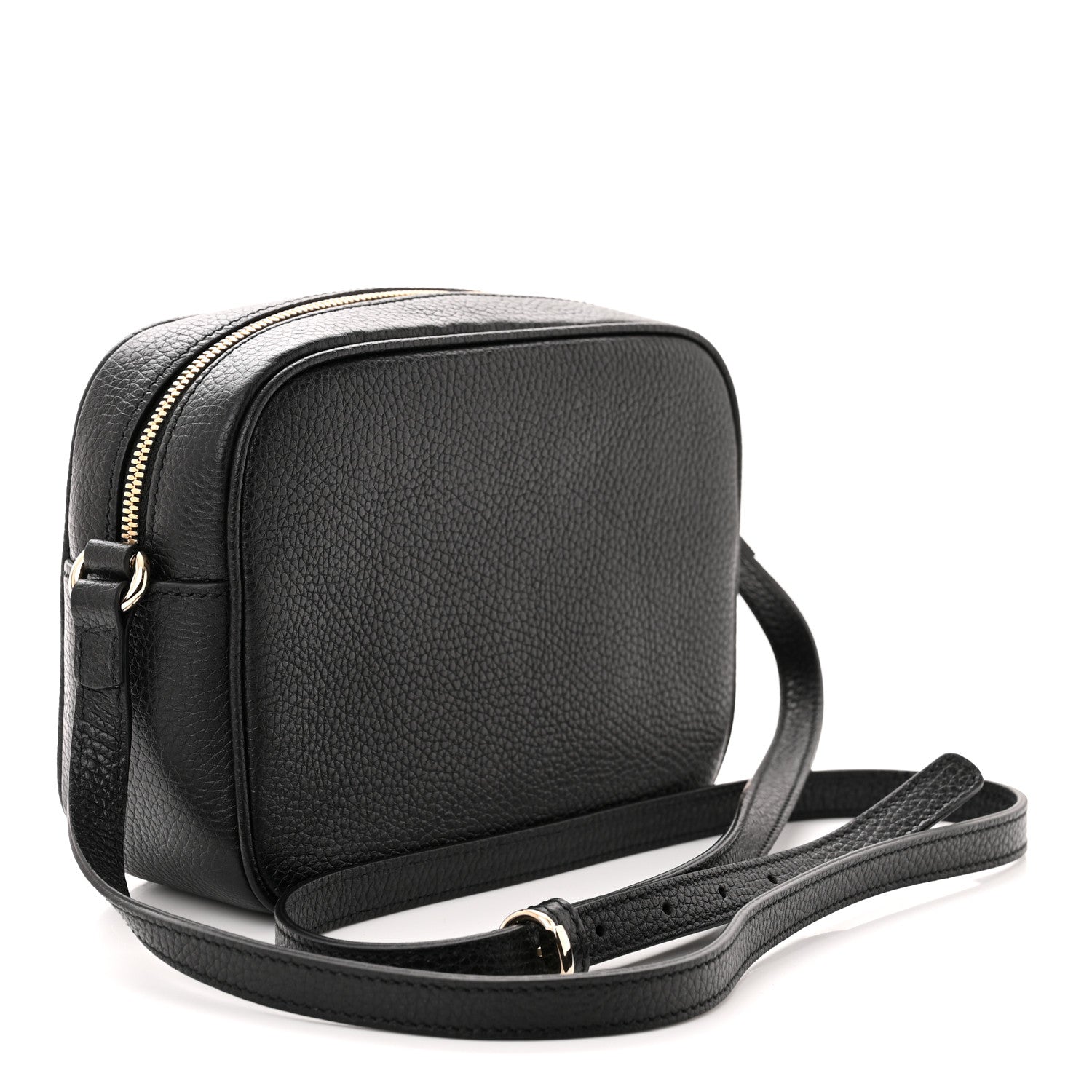 Gucci Pebbled Calfskin Small Soho Disco Bag Black 3 of 10