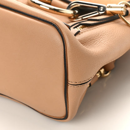 Chloe Suede Calfskin Mini Faye Backpack Blush Nude 8 of 8