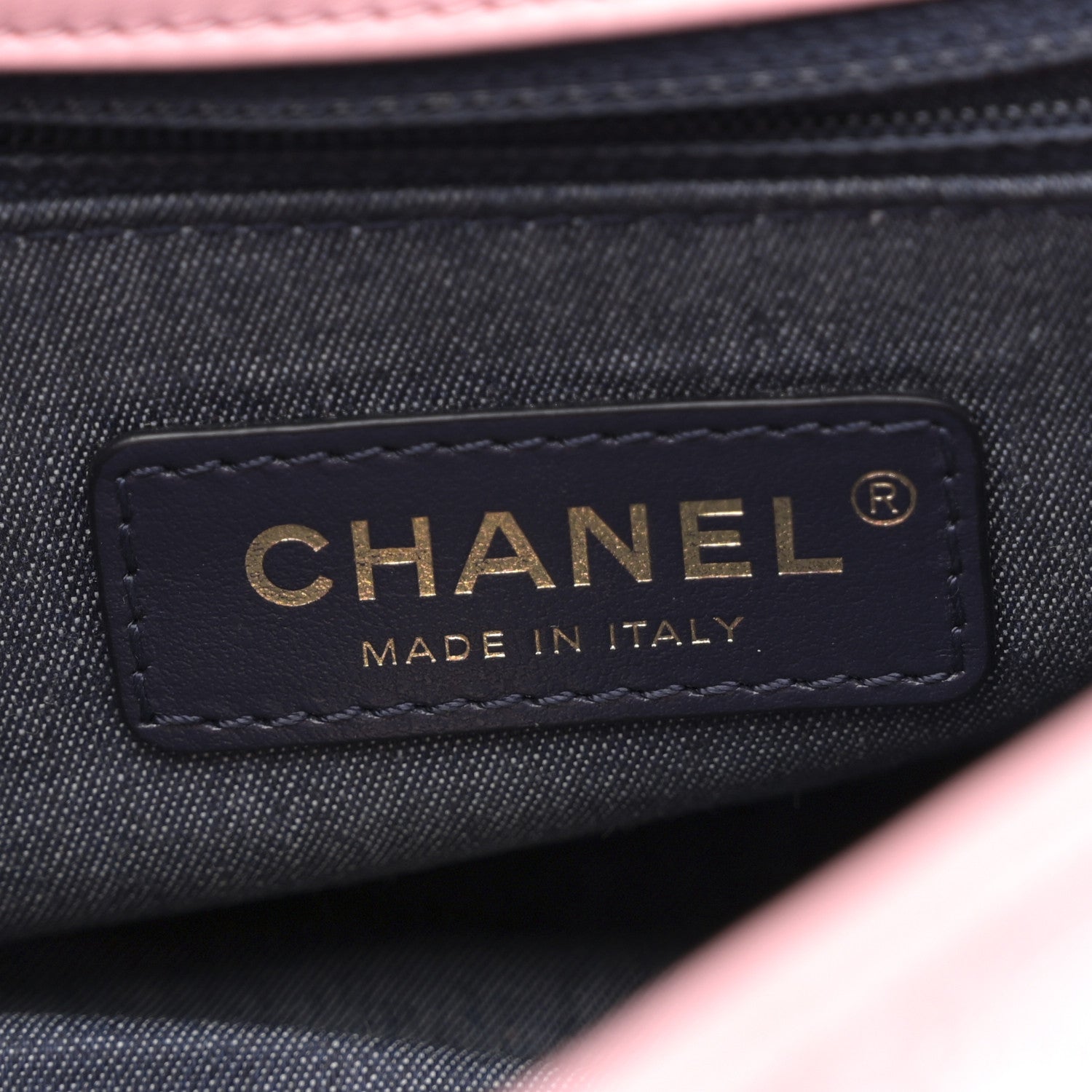 Chanel Lambskin Quilted Resin Bi-Color Chain Flap Bag Pink 6 of 11