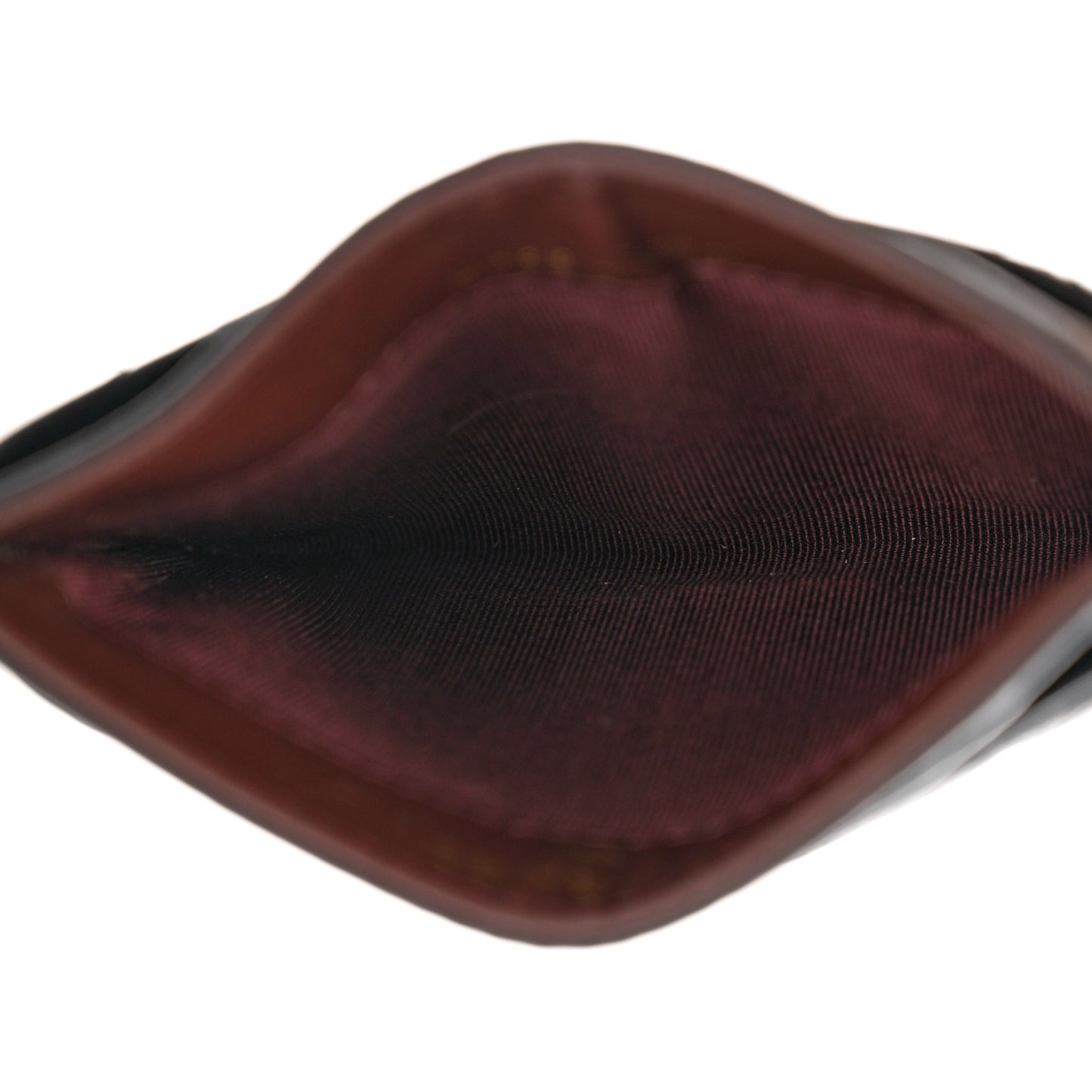 Caviar Quilted Card Holder Black