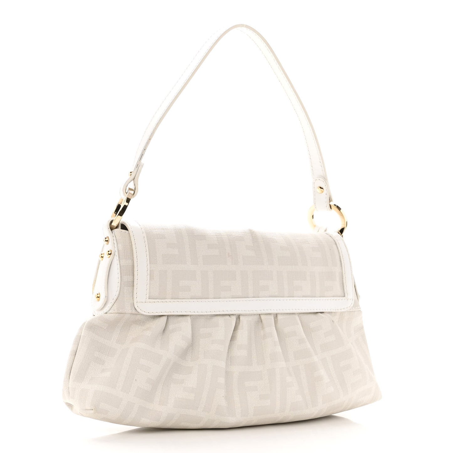 Zucca Spalmati Small Chef Shoulder Bag White