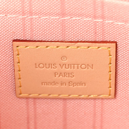 Louis Vuitton Damier Azur Tahitienne Neverfull MM Pochette 6 of 8
