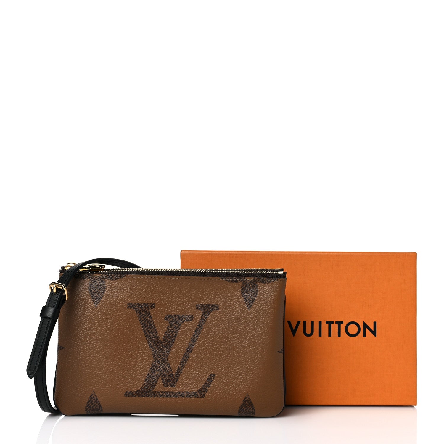 Louis Vuitton Reverse Monogram Giant Double Zip Pochette 9 of 9