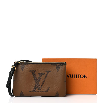 Louis Vuitton Reverse Monogram Giant Double Zip Pochette 9 of 9