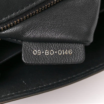 Christian Dior Metallic Patent Micro-Cannage Medium Diorama Flap Bag Silver 8 of 14