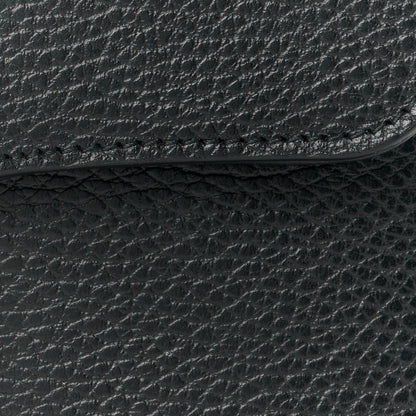 Gucci Dollar Calfskin Small Interlocking G Shoulder Bag Black 9 of 11