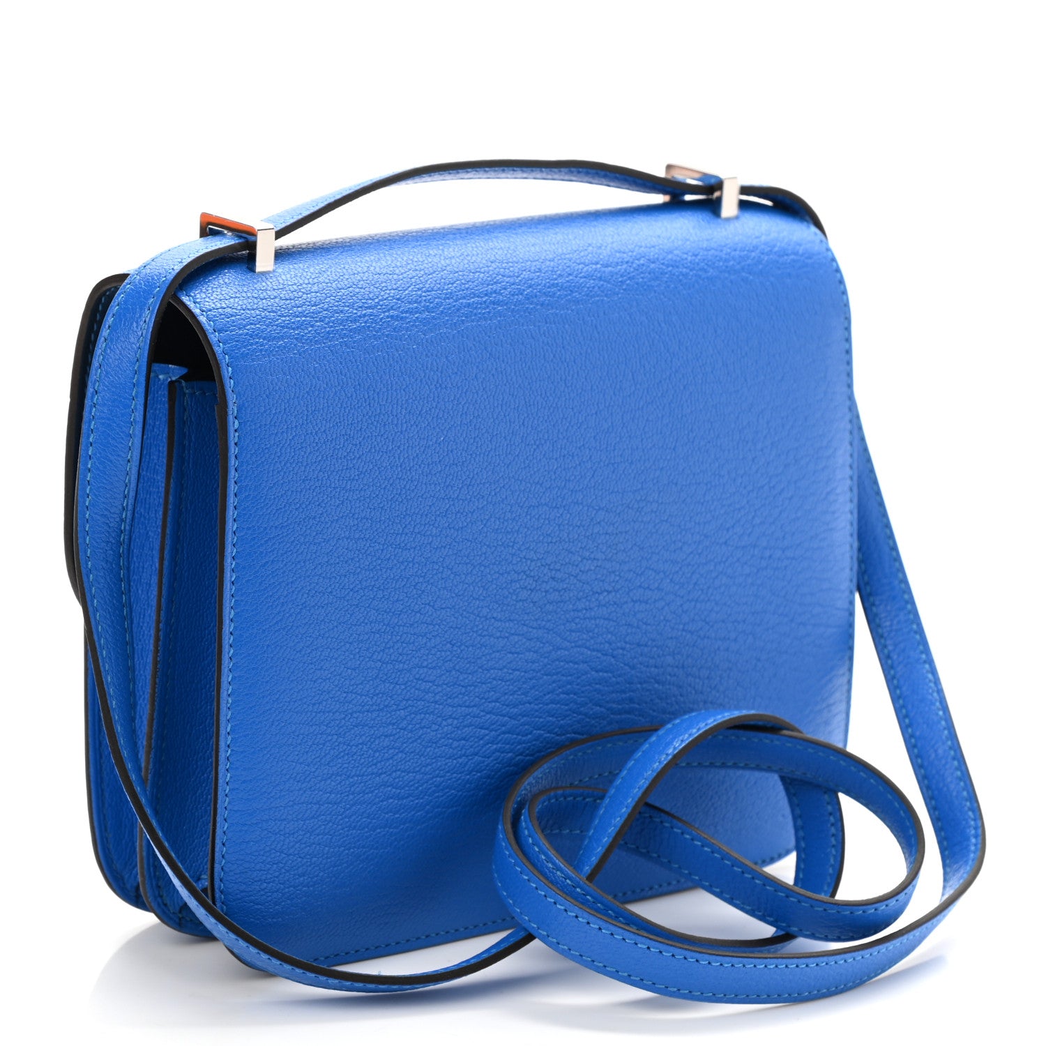 Hermes Chevre Mysore Verso Constance 18 Bleu Hydra Deep Blue 4 of 12