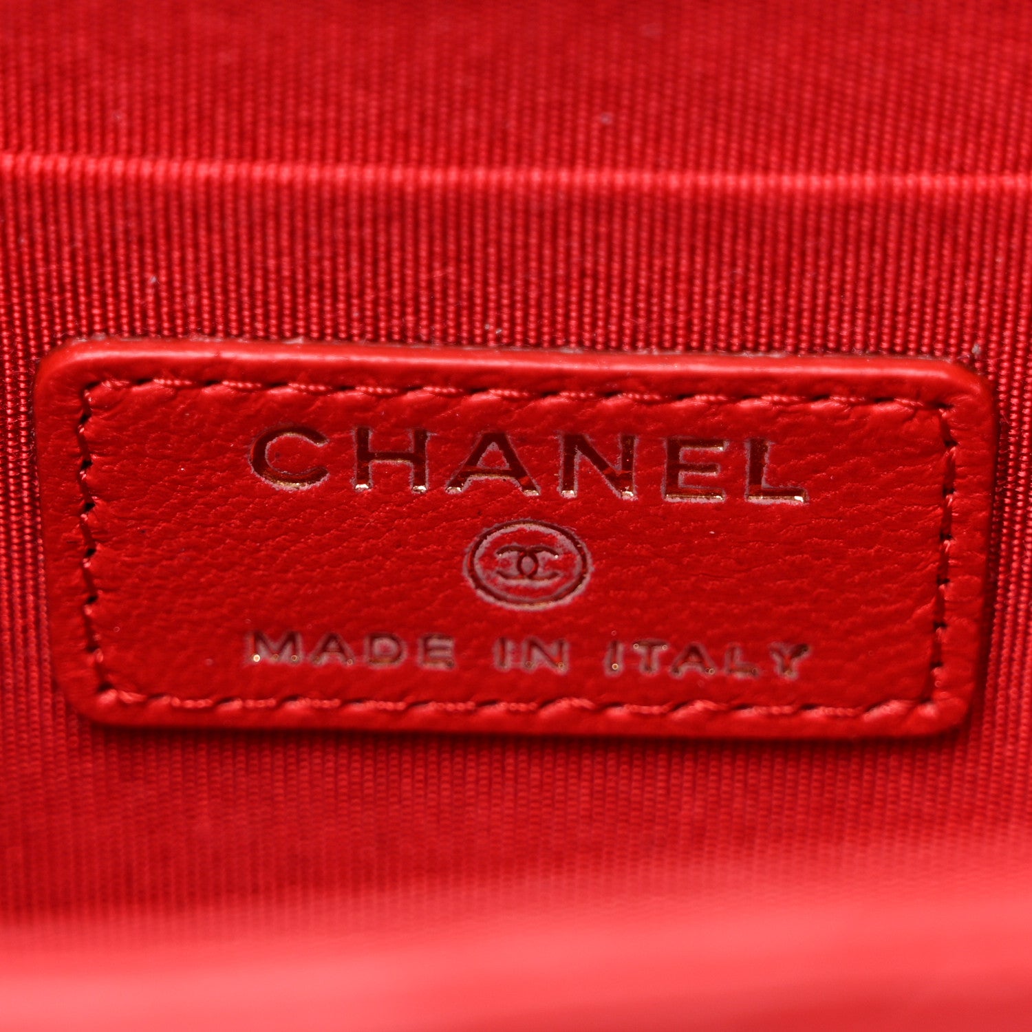 Chanel Lambskin Quilted Mini Trendy CC Chain Wallet Black 6 of 10
