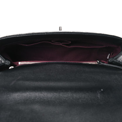 Chanel Caviar Chevron Quilted Small Coco Handle Flap Black 8 of 15