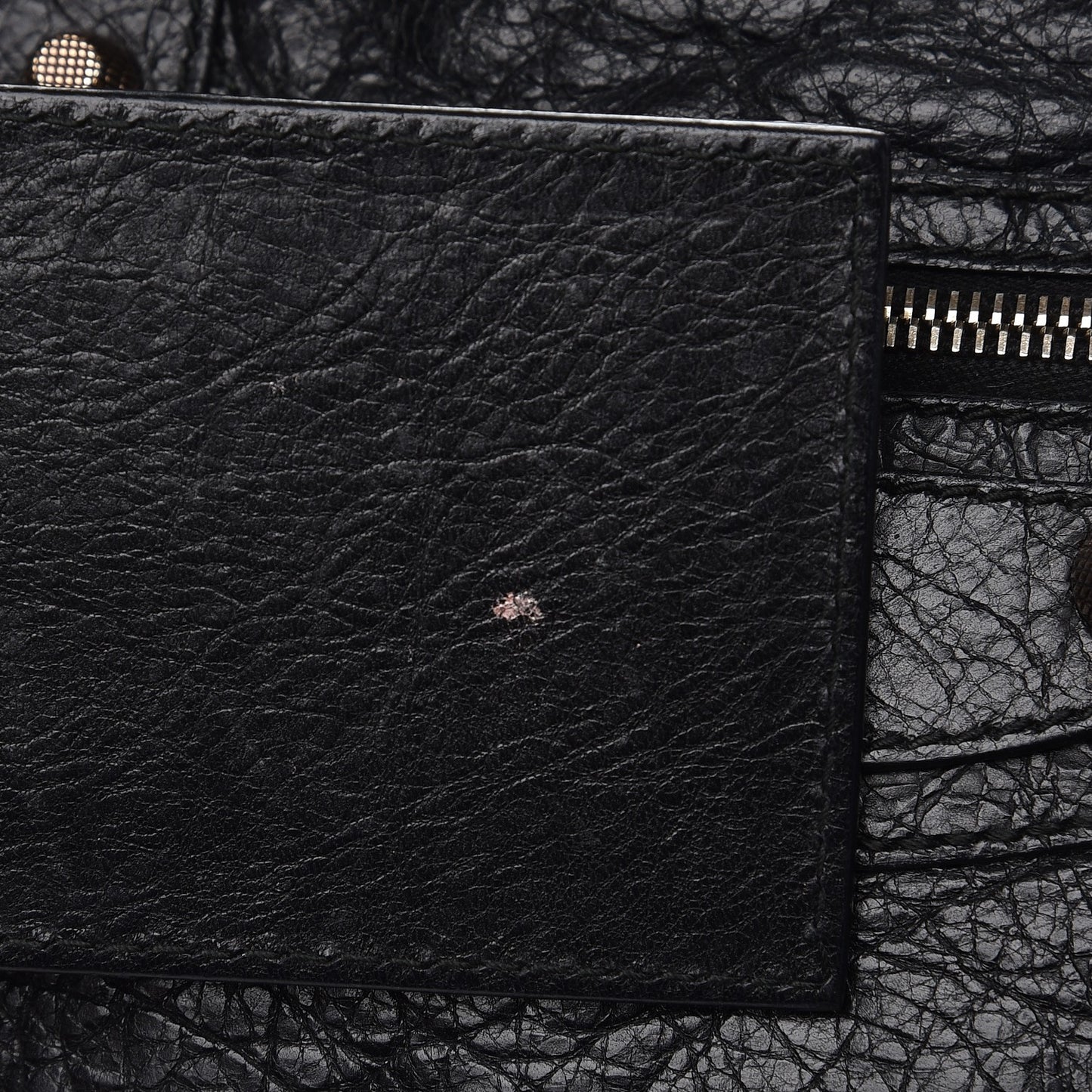 Agneau Giant 12 Rose Gold Hardware City Black