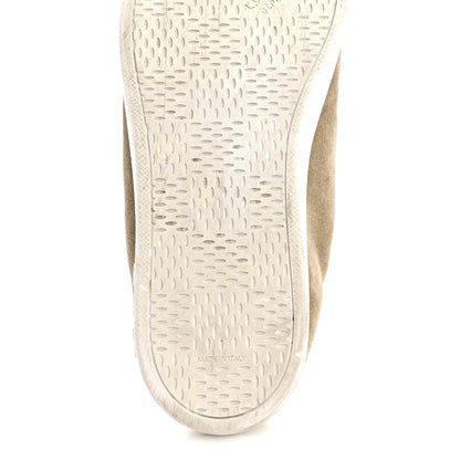 Louis Vuitton Suede Calfskin LV Soft Sneakers 9 Beige 8 of 11