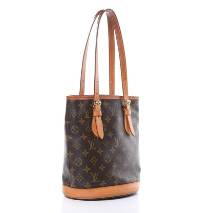 Louis Vuitton Monogram Petit Bucket 23 3 of 20