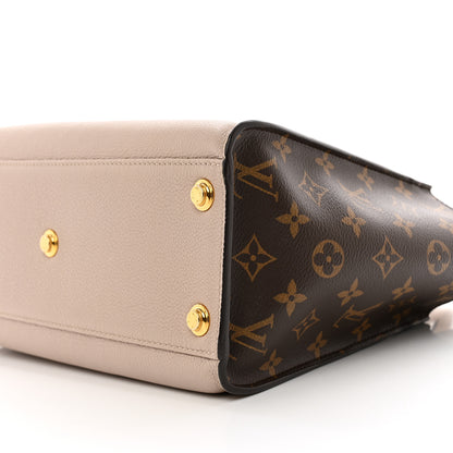 Louis Vuitton Calfskin Monogram On My Side Greige 9 of 9