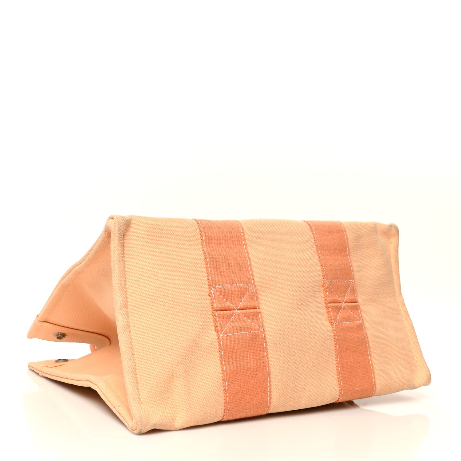 Hermes Canvas Bora Bora Tote PM Orange 5 of 9