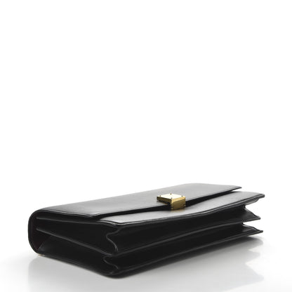 Celine Smooth Calfskin Medium Case Chain Flap Black 4 of 9