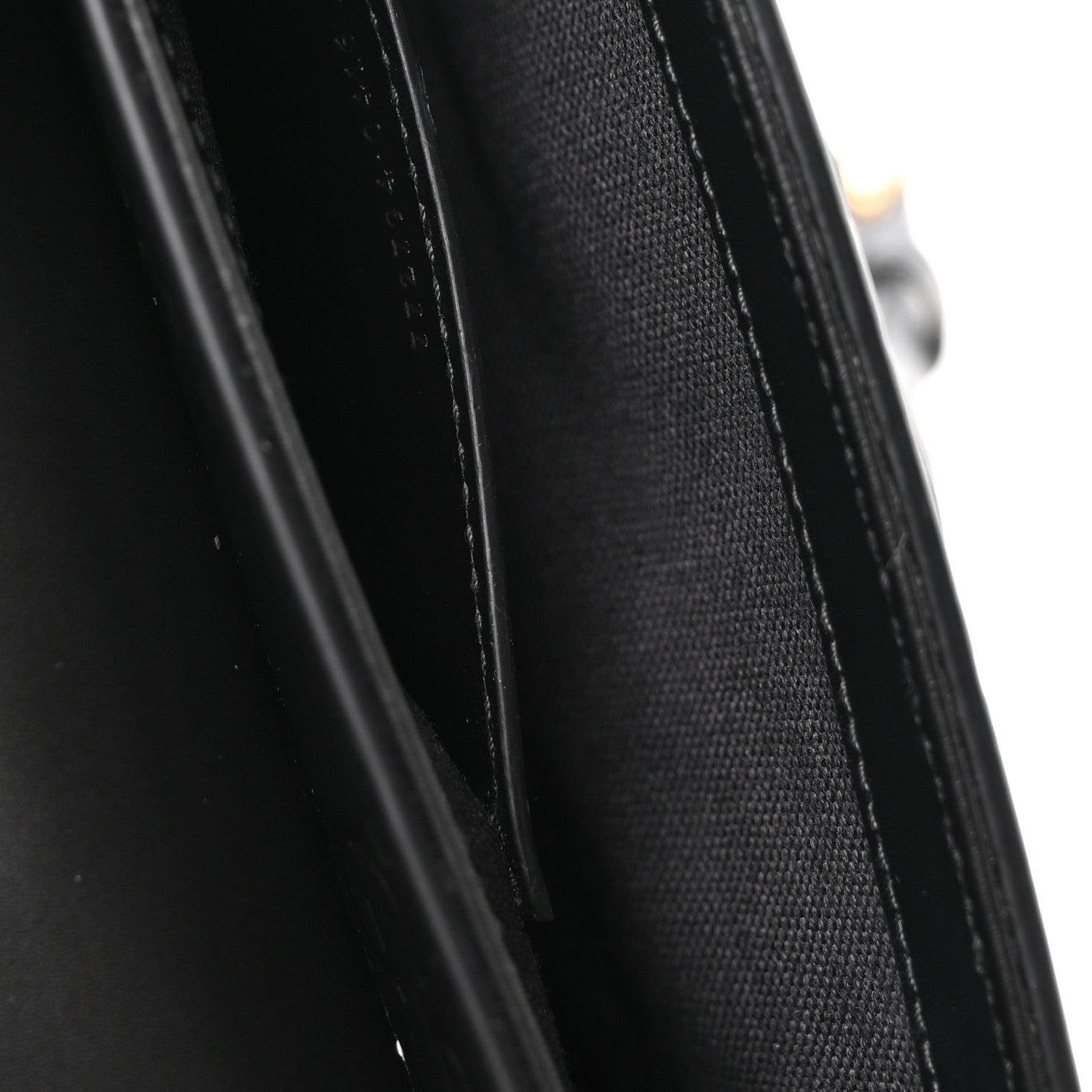 Gucci Gilbert Calfskin GG Super Mini Shoulder Bag Black Black 6 of 10