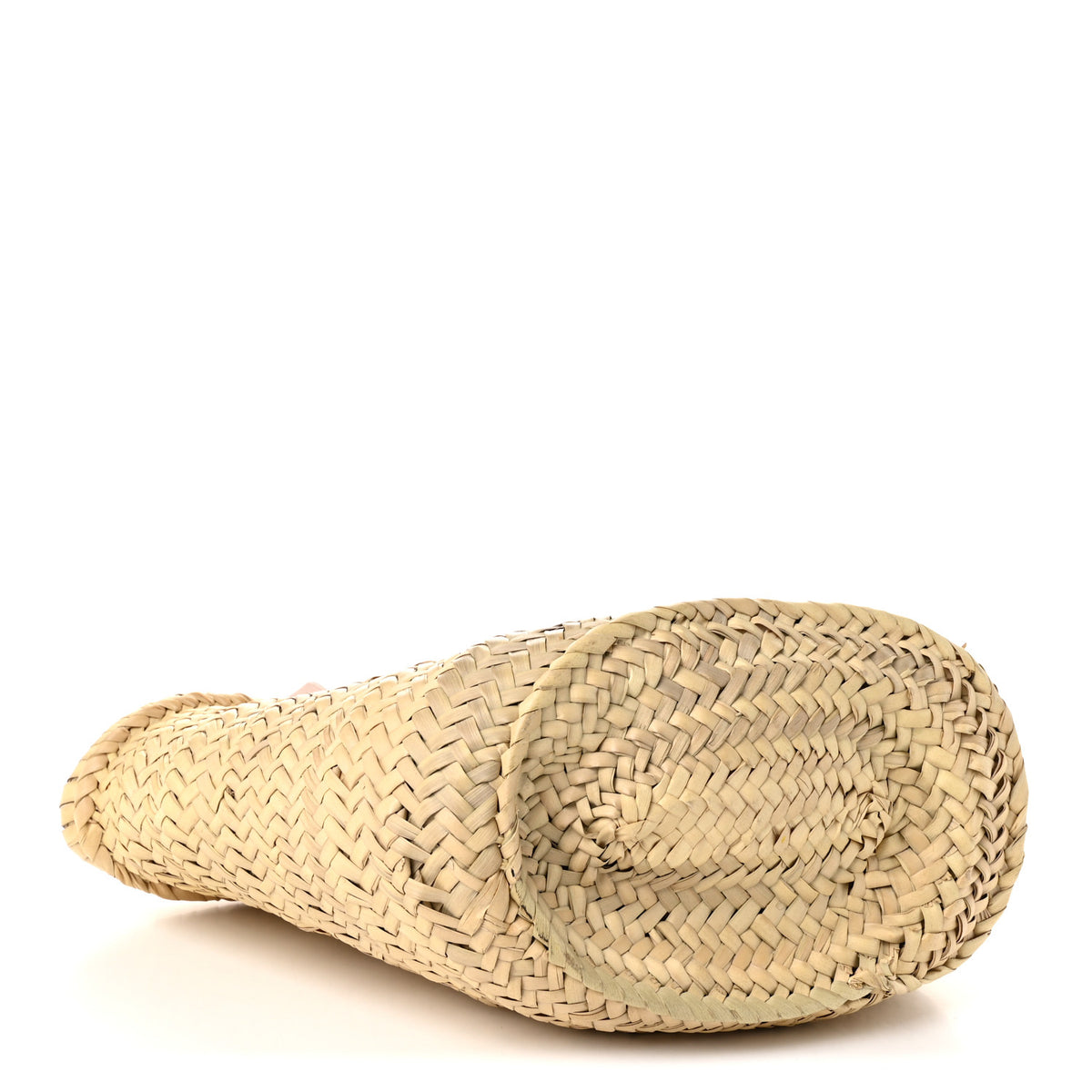 Loewe Raffia Basket Tote Bag Natural Tan 4 of 9