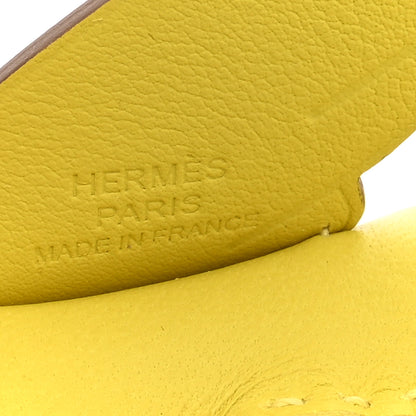 Hermes Milo Lambskin Grigri Rodeo Pegase Horse Bag Charm PM Lime 3 of 5