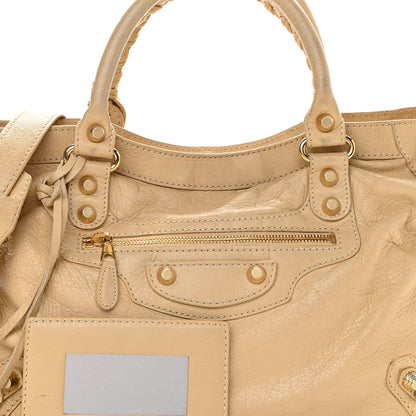 Balenciaga Agneau Giant 12 Gold Hardware City Beige Oryx 7 of 12