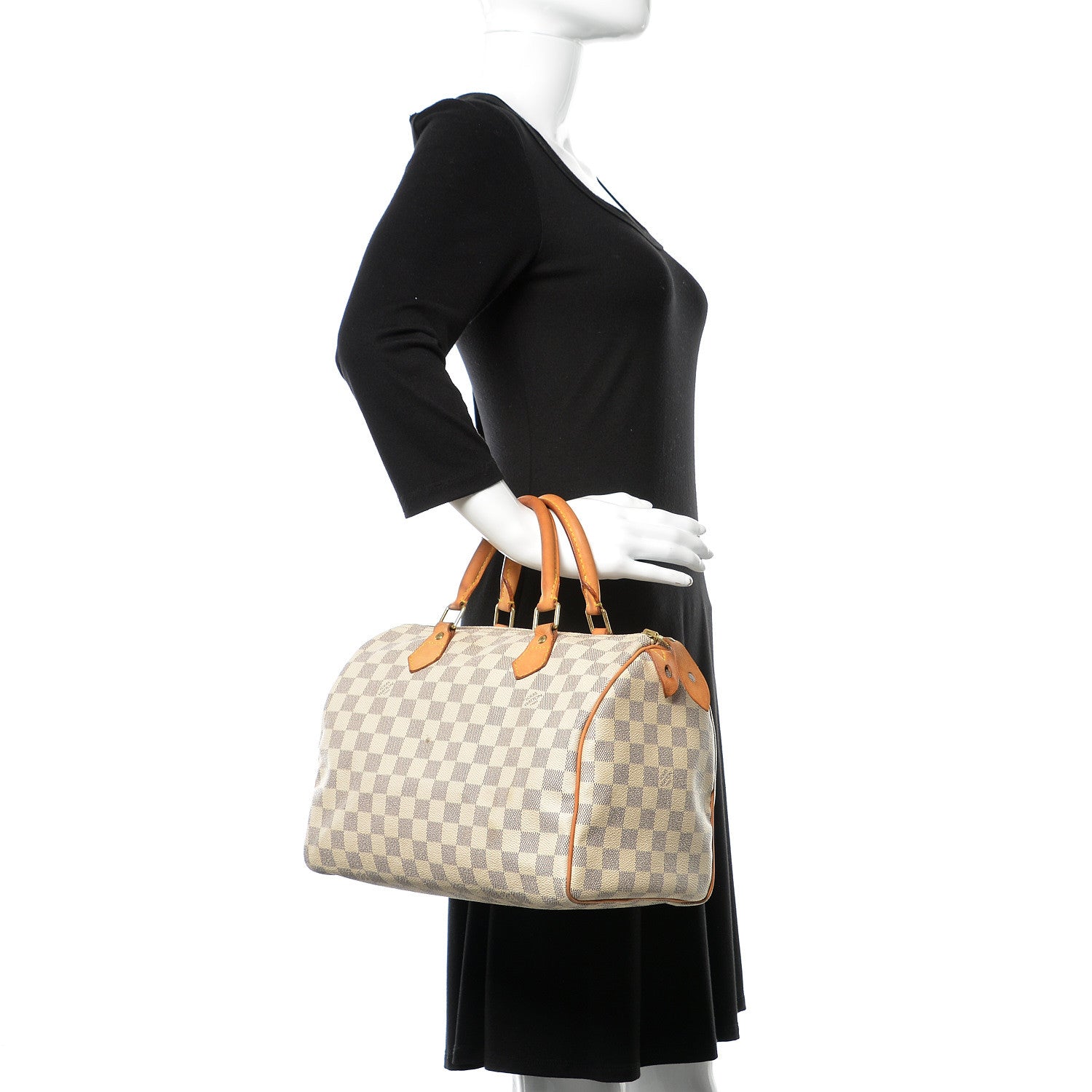 Louis Vuitton Damier Azur Speedy 30 3 of 34