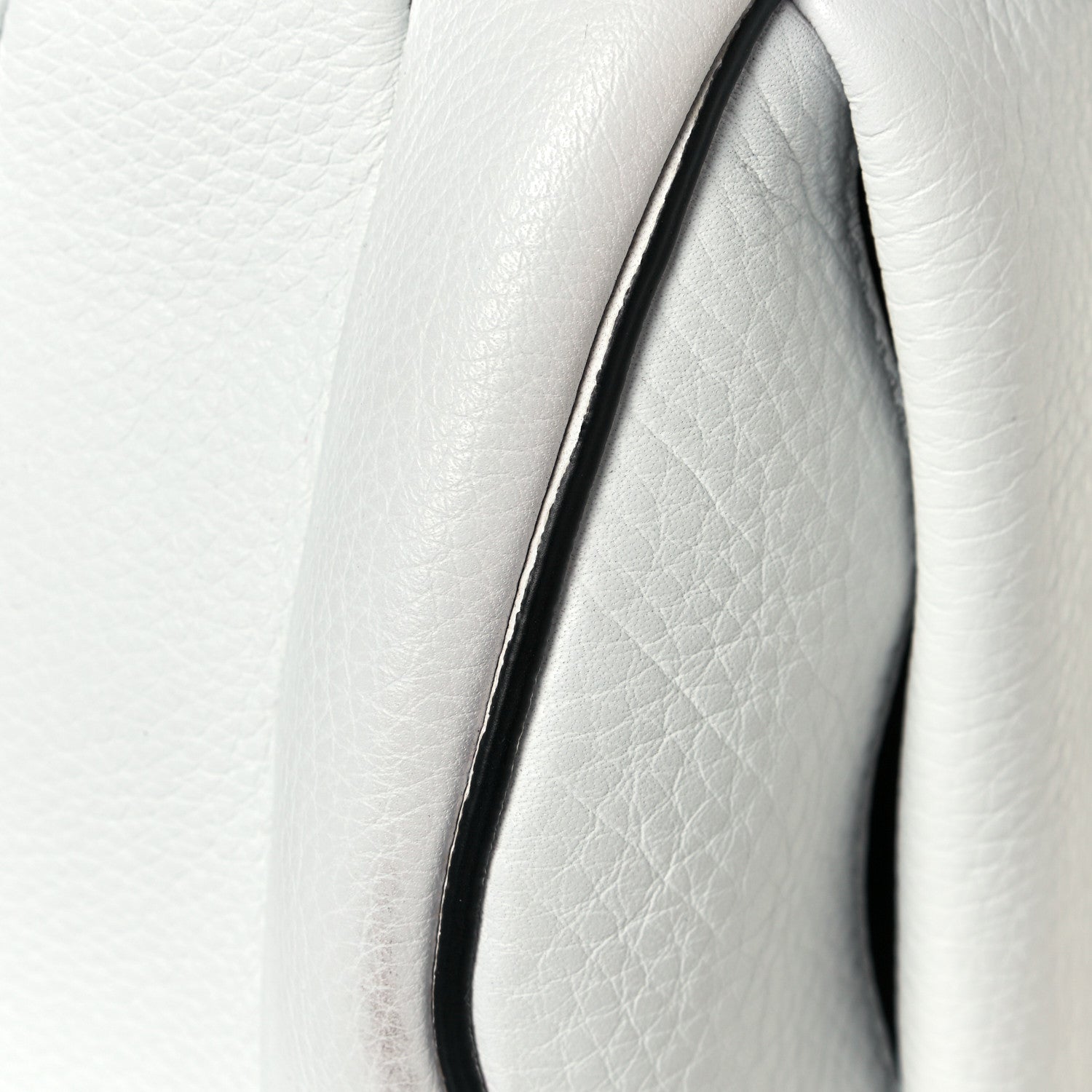 Alexander Wang Pebbled Lambskin Rockie White Black Hardware 14 of 17