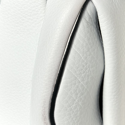 Alexander Wang Pebbled Lambskin Rockie White Black Hardware 14 of 17